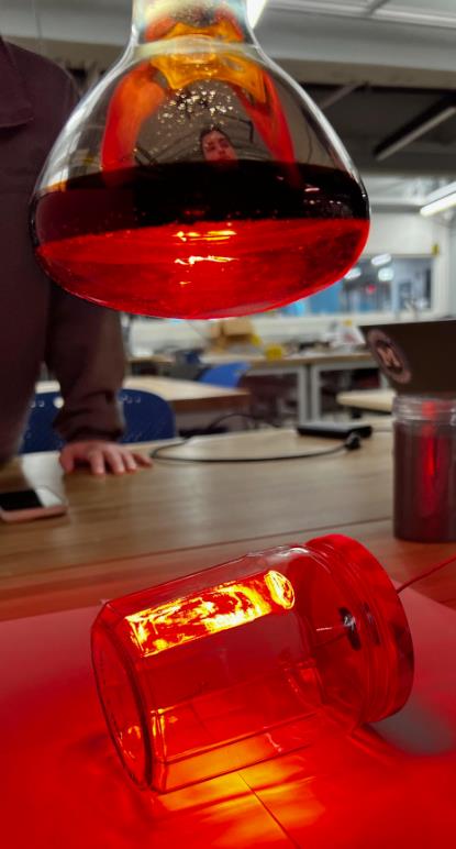 Phase I particle testing setup