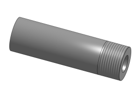 Threaded fitting for the rotational cap